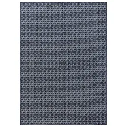benuta Basic In- & Outdoor-Teppich Lou Blau 140x200 cm - Teppich für Balkon, Terrasse & Garten