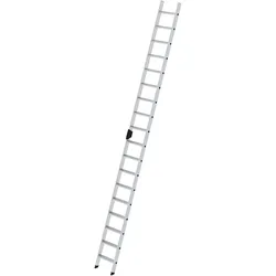 Munk, Leiter + Gerüst, Stufen-Anlegeleiter ohne Traverse 18 Stufen (Anlegeleiter, 465 cm)