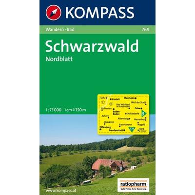 Schwarzwald Nordblatt, Karte von , Kompass Karten GmbH, 978-3-85491-529-4