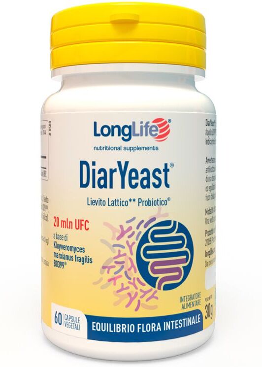 PHOENIX Srl - LONGLIFE Longlife Diaryeast, 60 Capsule
