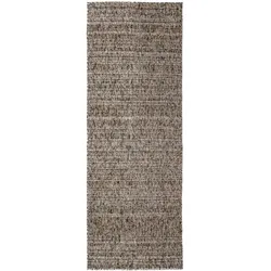 LÄUFER BOLLIN, in Greige, Bouclé-Optik, 80 x 230 cm