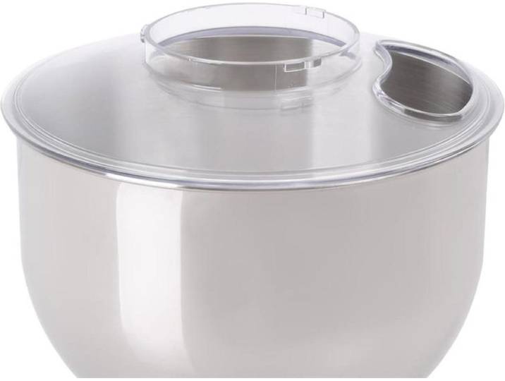 Klarstein Keukenmachine deksel - Reserveonderdeel\, Accessoire\, Spatscherm\, hoogwaardig kunststof\, zijopening Bella-serie Lucia-serie\, 23 x 3\,5 x 23 cm\, transparant