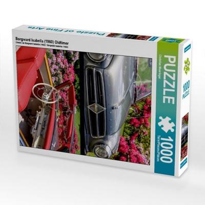 CALVENDO Puzzle Borgward Isabella (1960) Oldtimer | 1000 Teile Lege-Größe 64x48cm Foto-Puzzle für glückliche Stunden