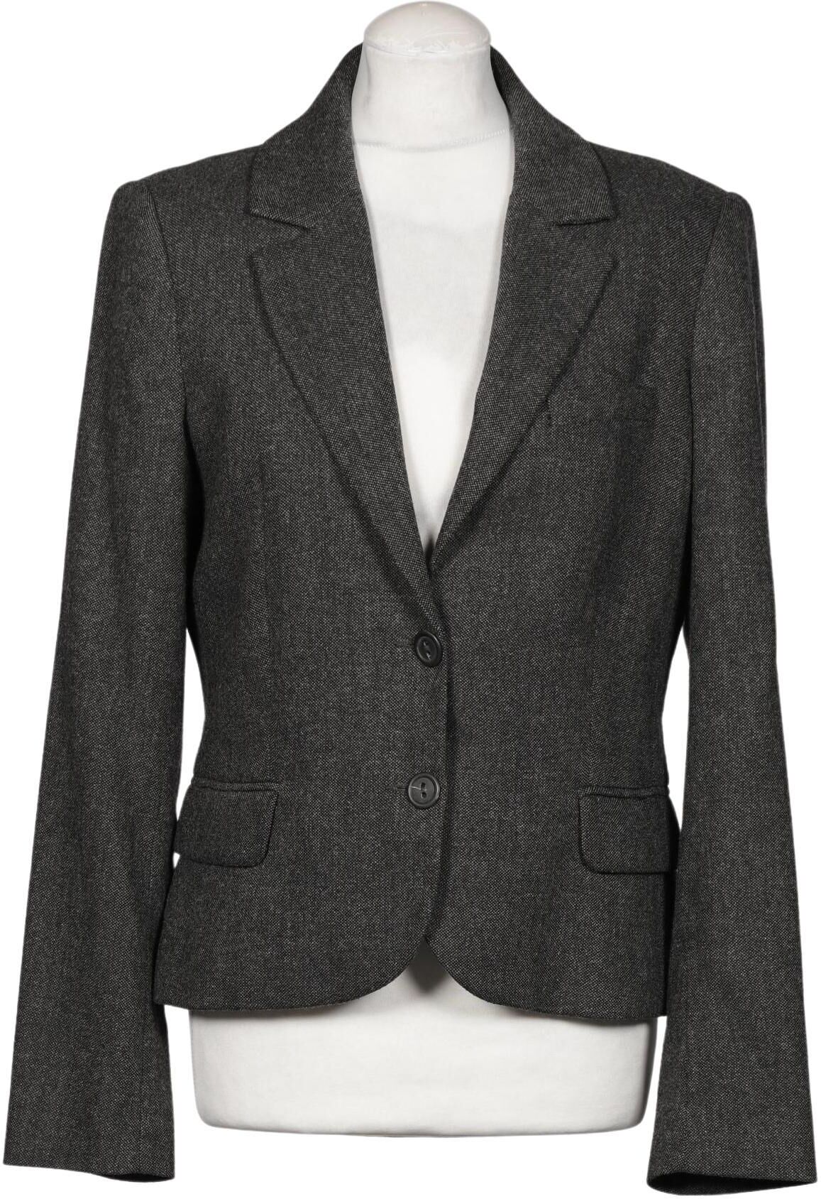 Promod Damen Blazer, Grau, Gr. M, kein / Etikett - Second Hand
