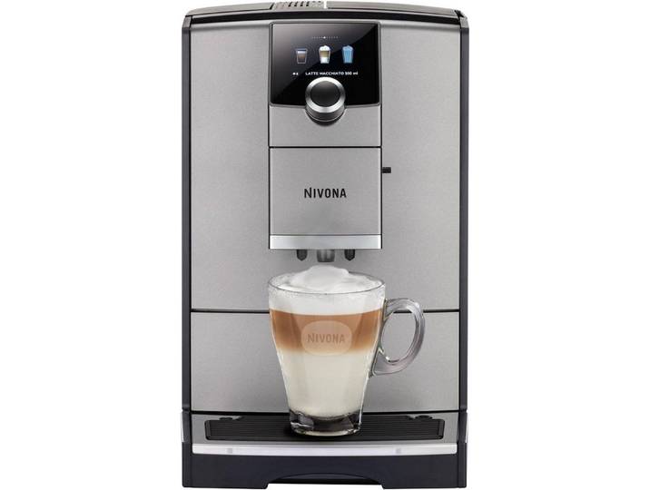 Nivona Kaffeevollautomat, OneTouch, Kegelmahlwerk, herausnehmbare Brühgruppe, App