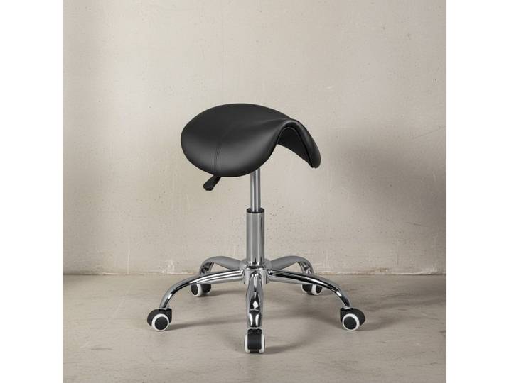 KADIMA DESIGN Arbeitshocker Sattelhocker BEVANO - stabil, bequem & höhenverstellbar, Drehbar, Höhenverstellbar