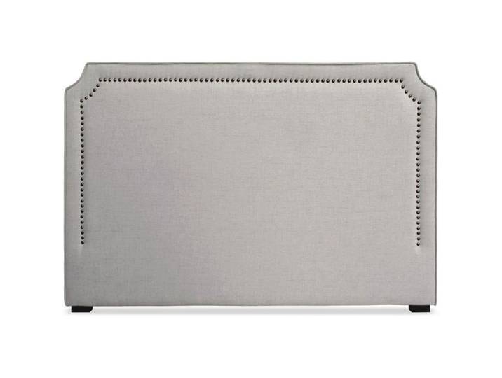 MENZZO Tête de lit Milana 180cm Tissu Beige - Tissu L180 x P8 x H122 cm