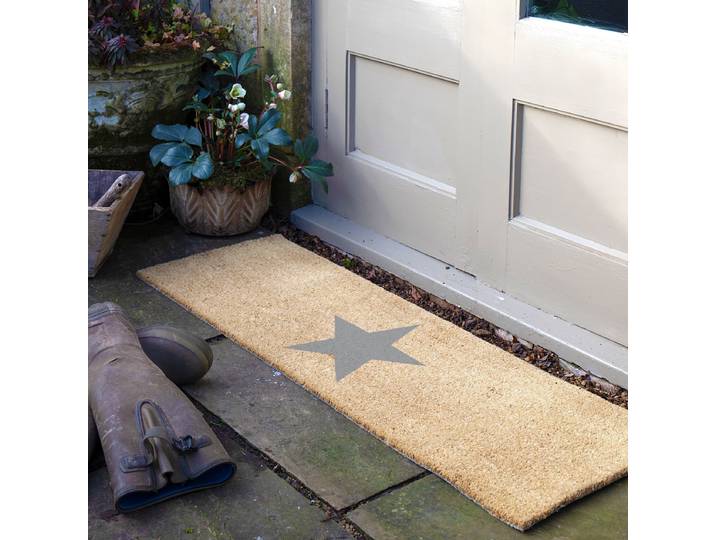 Paillasson LONG-GREYSTAR 40 x 1 x 120cm Marron