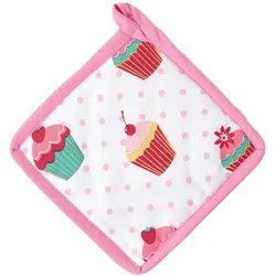 TOPFLAPPEN Cupcakes 20/20 cm, Baumwolle wattiert