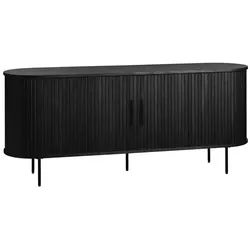 Sideboard Nola Holz Schwarz
