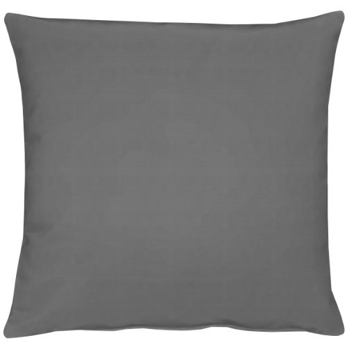 Apelt Kussenhoes Donkergrijs Katoenmix B/D: 49 x 49 cm