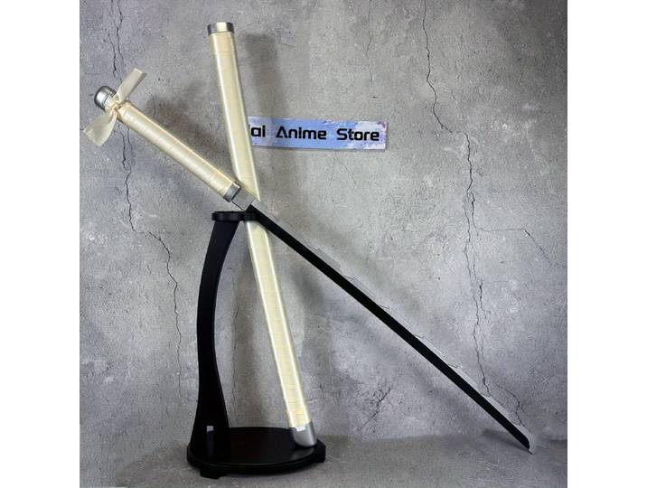 40 pouces démon Slayer Inosuke Katana Kimetsu No Yaiba Anime Cosplay accessoire lame épée samouraï sabre taille réelle japonais Katana cadeau