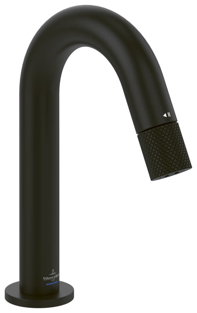 Villeroy & Boch Kaltwasserarmatur Universal Taps o Ablaufgarnitur Matt Black TVW000004000K5