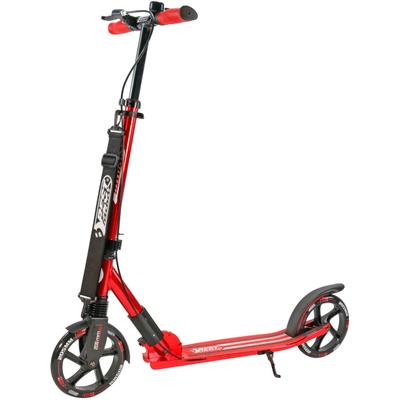 Cityroller BEST SPORTING "City-Scooter schwarz rot", schwarz (schwarz, rot), Roller