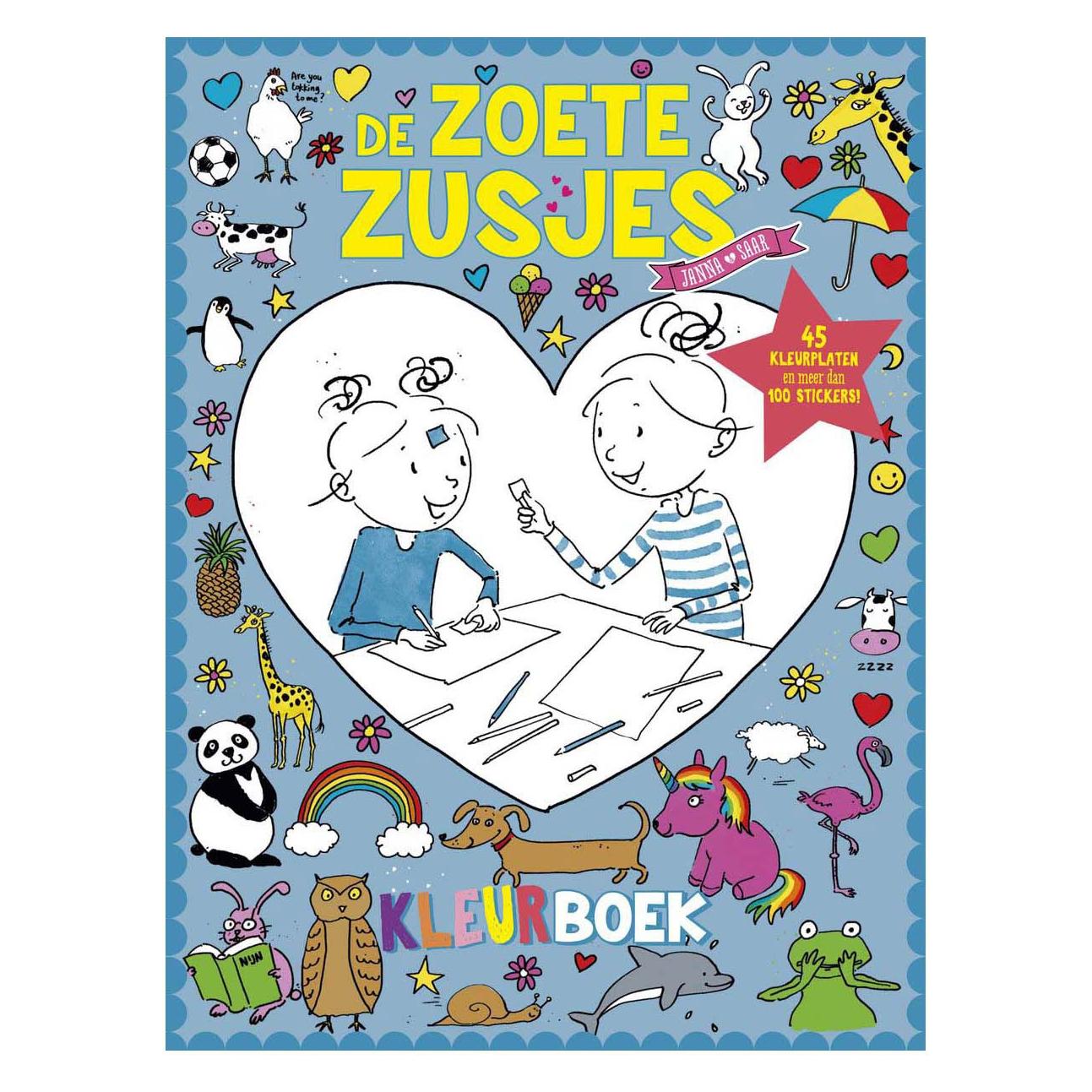 Central Books Das Malbuch "Die süssen Schwestern" (77226925)