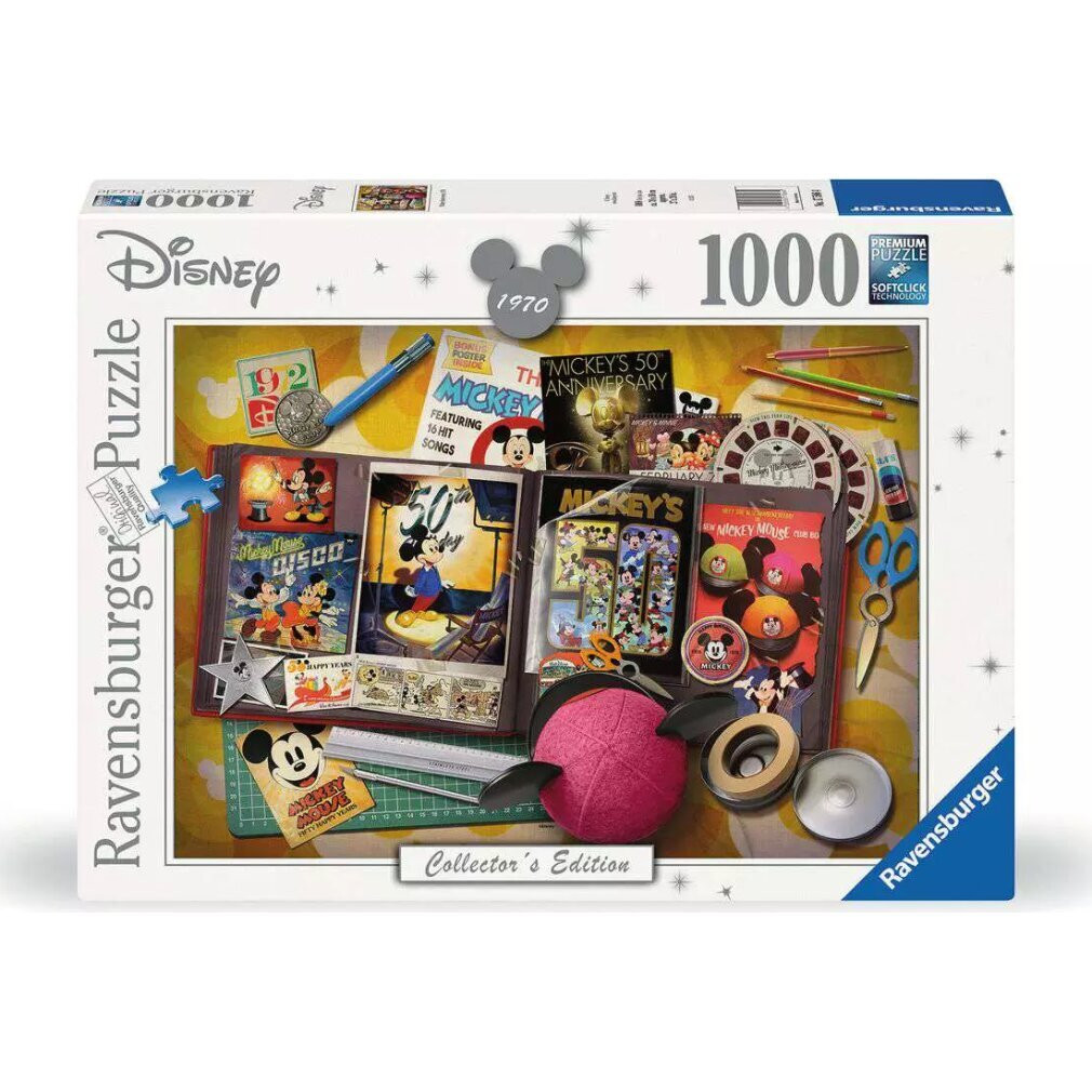 Ravensburger 1970 Mickey Mouse Jubileum Puzzel