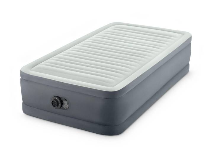 Luftmatratze INTEX PremAire I, 99x191x46 cm , grau, Luftmatratzen, Luftmatratze