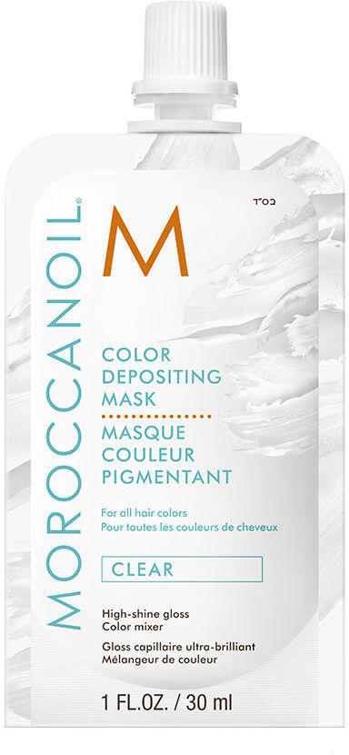 Moroccanoil Color Depositing Mask high-shine gloss #Clear