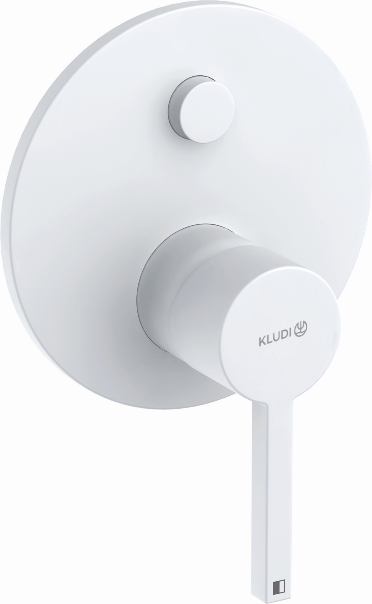 Kludi Nova Fonte robinetterie de bain 207595315 raccord encastré, blanc mat