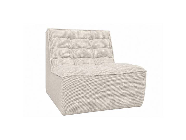 Kaiser Möbel Sessel, Loungesessel, Plüschstoff Pop, Beige, Lazy, Holz, 80x76x93 cm, Wohnzimmer, Sessel, Polstersessel