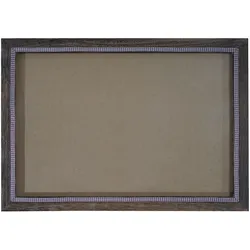 Mendler Bilderrahmen T249, Fotorahmen Holzrahmen Wand-Rahmen, 26x36cm Shabby-Look Landhaus ~ braun