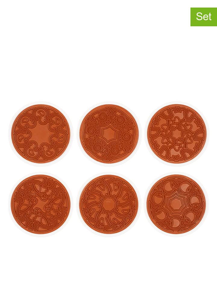 SUNNYSUE 6tlg. Riesenstempelset "Mandala-Tiere" - ab 3 Jahren - onesize