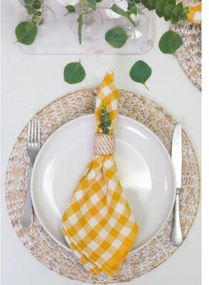 "Caravan Picnic Napkins - Set of 4 - 20"" x 20"" - 20"" x 20"""