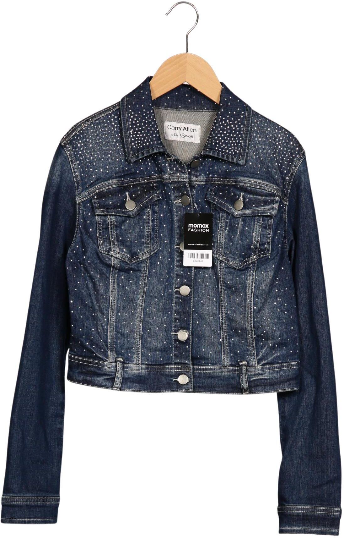 Ella Singh Damen Jacke, Marineblau, Gr. S, kein / Etikett - Second Hand