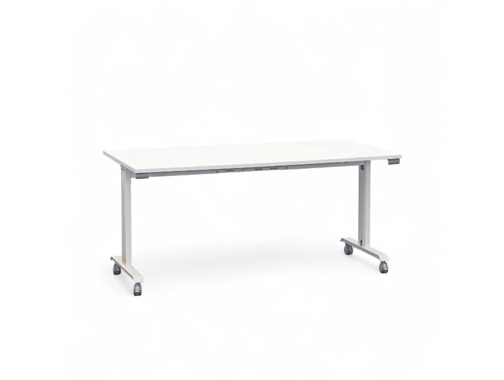 Klapptisch Tradingzone Kos 160x80 cm, Weiss/Weiss, Rechteckig, Neu - Perfekt für Meetings