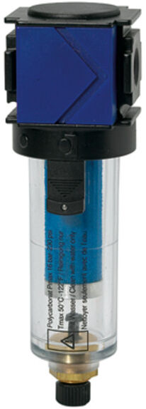 Riegler Microfiltre »variobloc«, avec réservoir PC, 0,01 µm, BG 1, G 1/4 (VM 22)