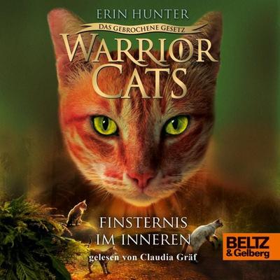 Warrior Cats - Das gebrochene Gesetz. Finsternis im Inneren - Erin Hunter,Warrior Cats, Audio, 9783407759047