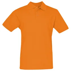 James & Nicholson Herren Classic Polo Poloshirt Polo Shirt Baumwolle NEU, orange, 2XL