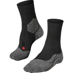 FALKE RU3 Damen Socken, Größe 37-38 in Schwarz Schwarz