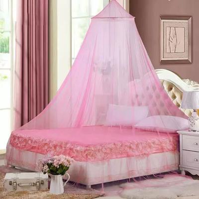 The Handy Homestead Summer Mosquito Net Bed Canopy For Double Beds pink