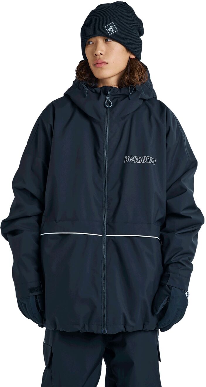 Snowboardjacke DC SHOES "DC Wide 10K", Herren, Gr. XXL, schwarz, Obermaterial: 100% Polyester., Jacken Snowboardjacke