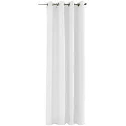 VORHANG PALERMO HxB 175x140 cm Weiß