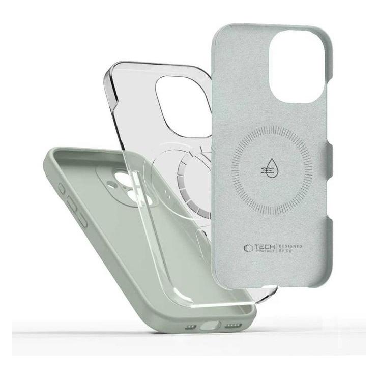 Tech-Protect Silikon Magsafe Iphone 17 Salbei (Apple iPhone 17) (5906302334490)