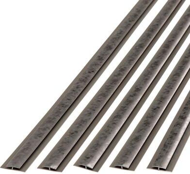 Fasade FASÄDE 47 in. Decorative Vinyl Divider Trim Galvanized Steel (5 Pack) - 5 Pack