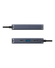 Targus Drive EcoSmart Gen.2 Universal USB-C 4-in-1 Hub w 100 w PD Power (HD4001GL)