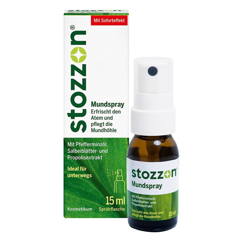 Queisser Pharma GmbH & Co. KG Stozzon Mundspray Pfefferminze 20062919