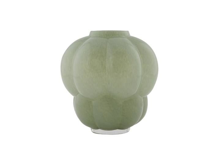 Mundgeblasene Design Vase „Uva“ - Pastellgrün AYTM