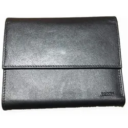 LAMY Damen-Geldbörse 858 aus hochwertigem Leder, schwarz