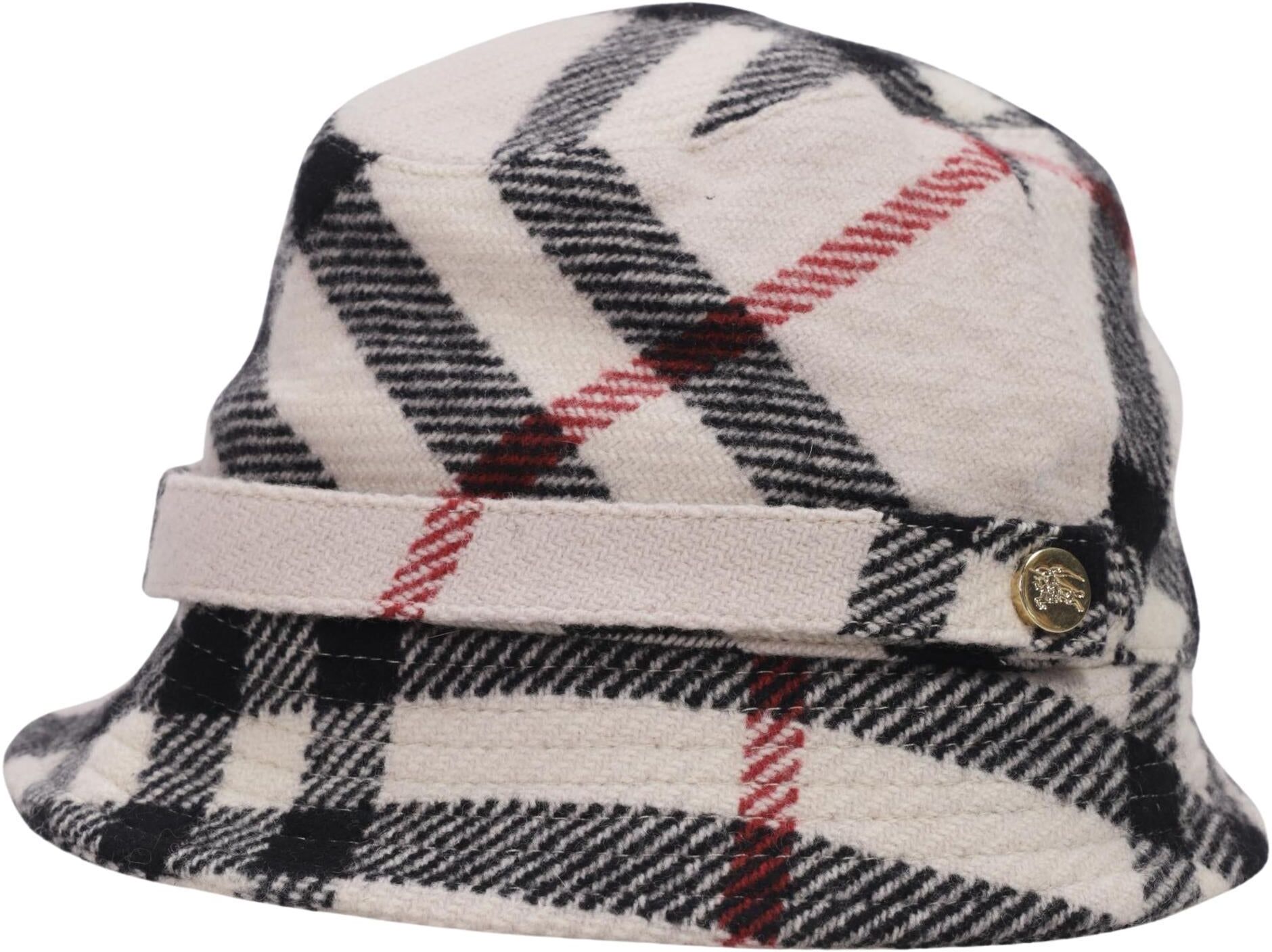 Burberry Damen Hut oder Mütze, Mehrfarbig, Gr. M, Kaschmir / Synthetik / Wolle - Second Hand