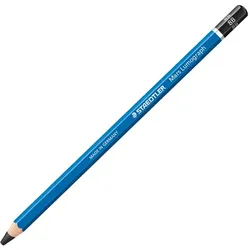 STAEDTLER Bleistift Mars Lumograph 100-8B 17,5cm 8B Schaft blau
