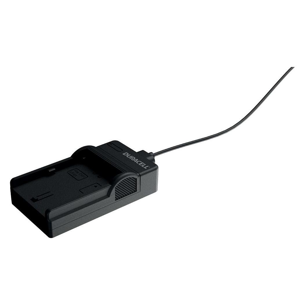 Duracell Ladegerät mit USB Kabel für DR9943/LP-E6 (Kamera Akku Ladegerät) (DRC5903)