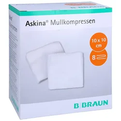 ASKINA Mullkompressen 10x10 cm steril