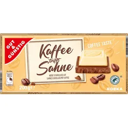 GUT&GÜNSTIG Schokolade Kaffee trifft Sahne 200,0 g