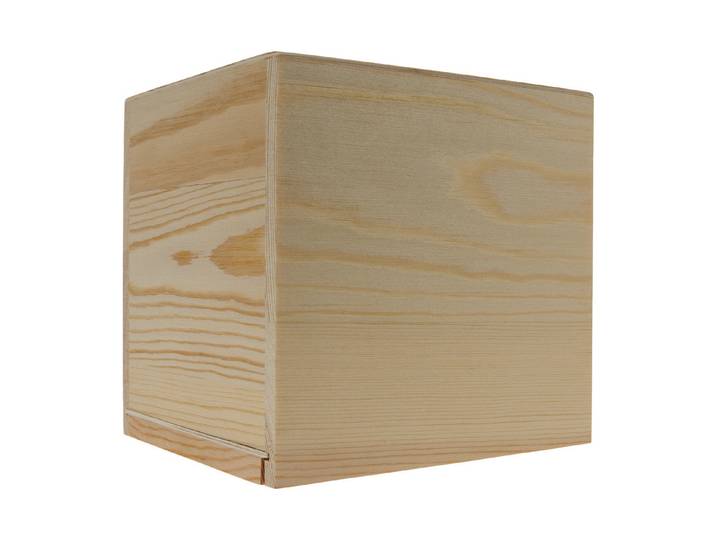 Glorex Holz Tissue Box 14 × 12.5 × 13.5 cm