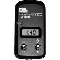 Pixel Timer-Fernbedienung Drahtlos TW-283/E3 für Canon (Funk), Fernauslöser, Schwarz