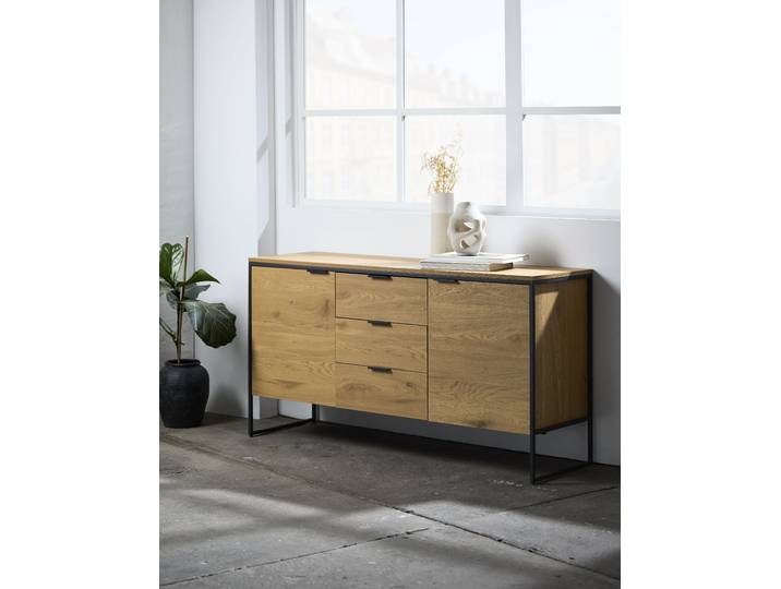 Enfilade 155 x 81 x 45cm Marron